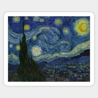 The Starry Night Sticker